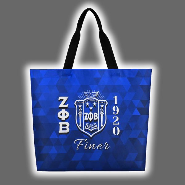 Zeta Phi Beta 1920 Ladder Type Portable Shopping Bag