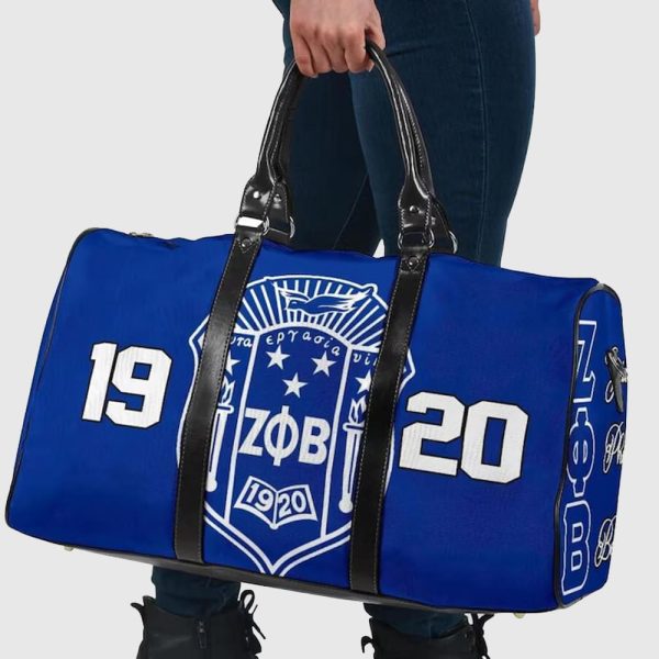 Zeta Phi Beta 1920 Sorority Travel Bag 2