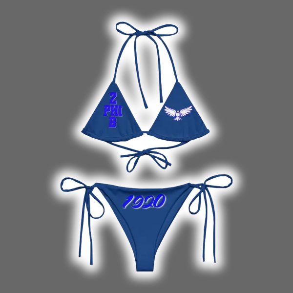 Zeta Phi Beta 1920 Triangle Bikini Swimsuit 2