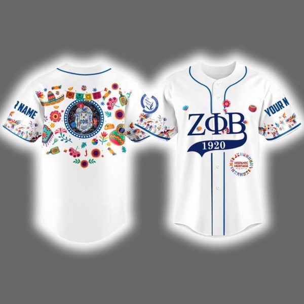 Zeta Phi Beta National Hispanic Heritage Month 2025 Jersey