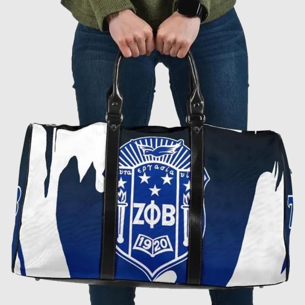 Zeta Phi Beta Sorority Travel Bag Since 1920