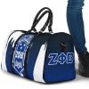 Zeta Phi Beta Sorority Travel Bag Since 1920 2
