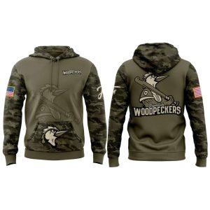 Woodpeckers Military Appreciation 2025 Hoodie