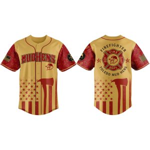 Mud Hens Firefighter Appreciation Jersey 2025