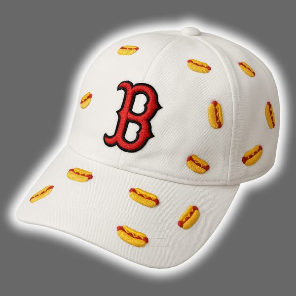 Red Sox 2025 Hot Dog White Hat