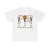 FDT Halloween Skeleton Dance Printed T-Shirt