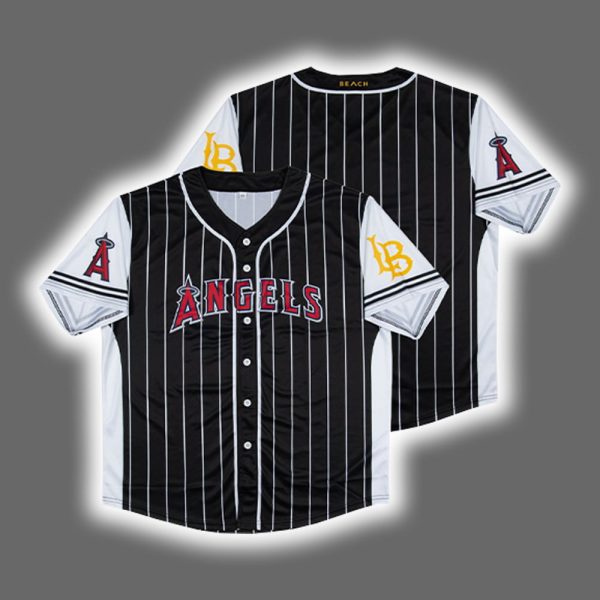 2025 Angels Long Beach State Night Jersey Giveaway