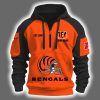2025 Bengals Est 1967 Quarter Zip Hoodie