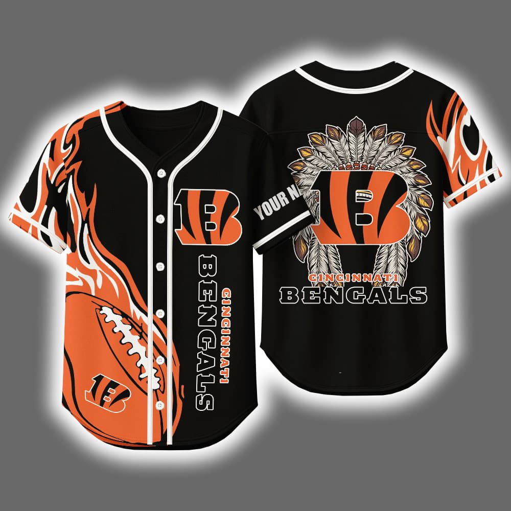 2025 Bengals x Native American Personalized Jersey 2025 Bengals x Native American Personalized Jersey