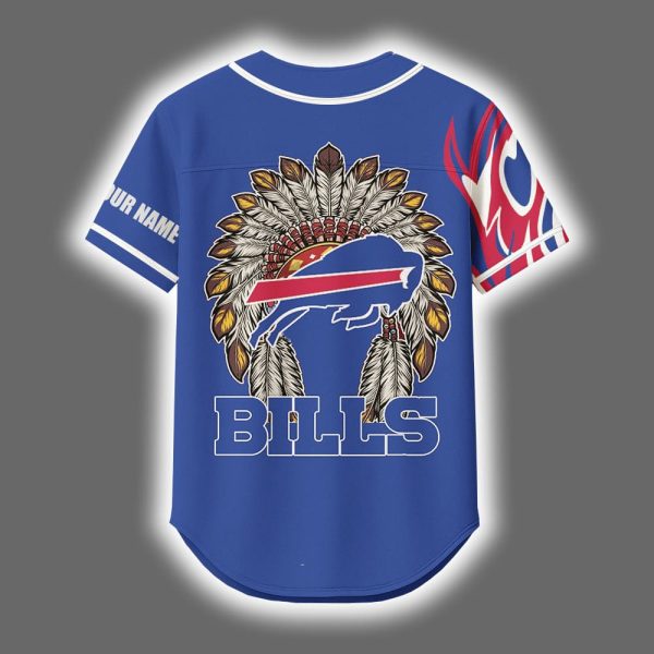 2025 Bills x Native American Personalized Jersey 3
