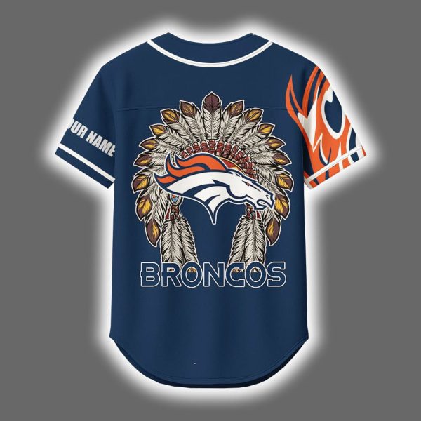2025 Broncos x Native American Personalized Jersey 3