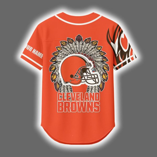 2025 Browns x Native American Personalized Jersey 3