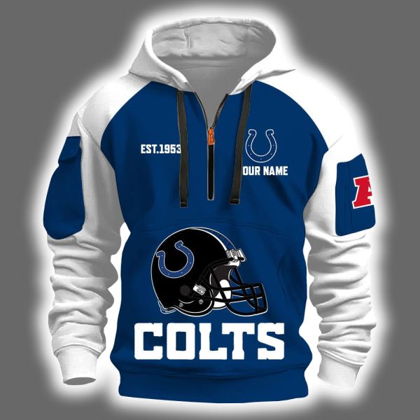 2025 Colts Est 1953 Quarter Zip Hoodie