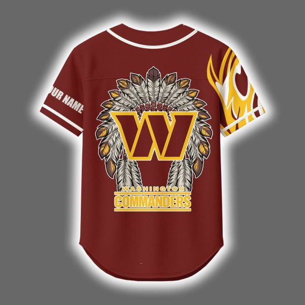2025 Commanders x Native American Personalized Jersey 3