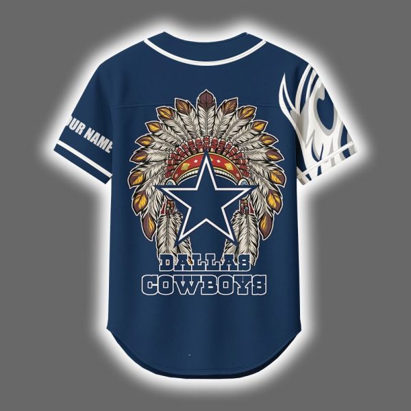2025 Cowboys x Native American Personalized Jersey 3