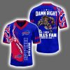2025 Damn Right I'm A Bills Fan Personalized Jersey