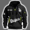 2025 Dodgers Est 1883 Quarter Zip Hoodie 3