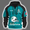 2025 Dolphins Est 1965 Quarter Zip Hoodie