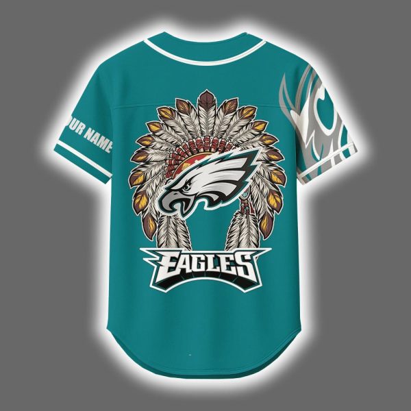 2025 Eagles x Native American Personalized Jersey 3