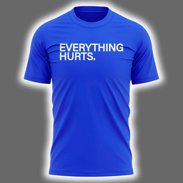 2025 Everything Hurts Cubs Two Sided Shirt 2