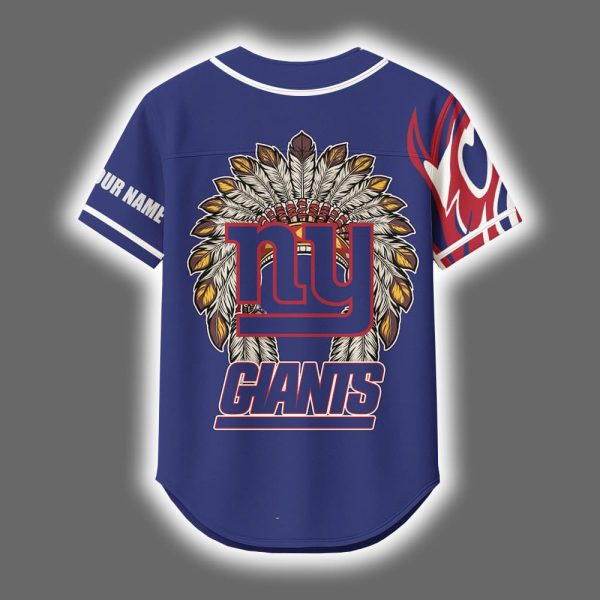 2025 Giants x Native American Personalized Jersey 3