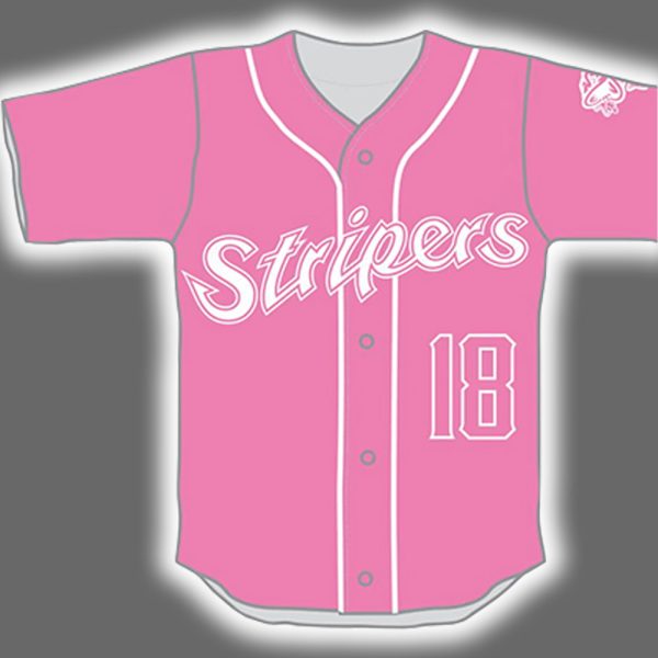 2025 Gwinnett Stripers Pink In The Park Jersey Giveaway