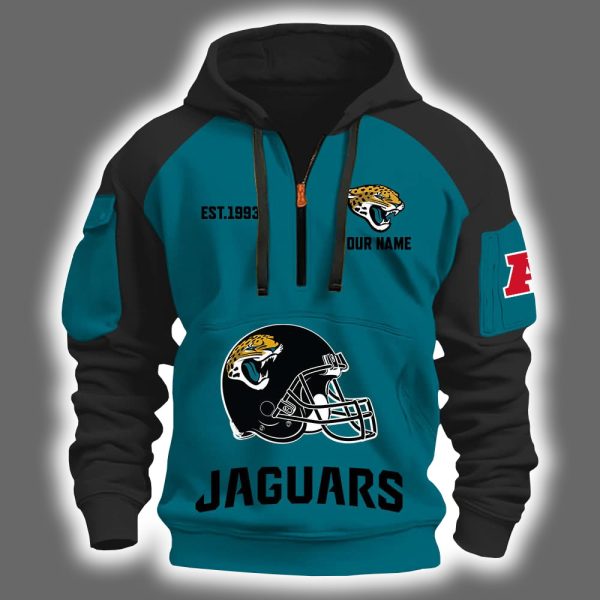 2025 Jaguars Est 1993 Quarter Zip Hoodie