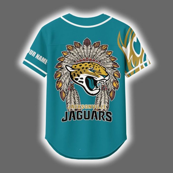 2025 Jaguars x Native American Personalized Jersey 3
