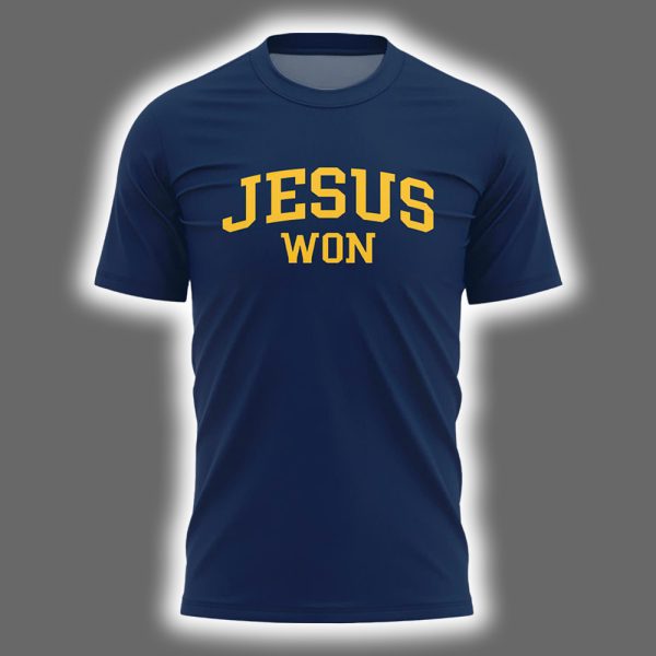 2025 Jesus Won Brewers Two Sided Shirt 2