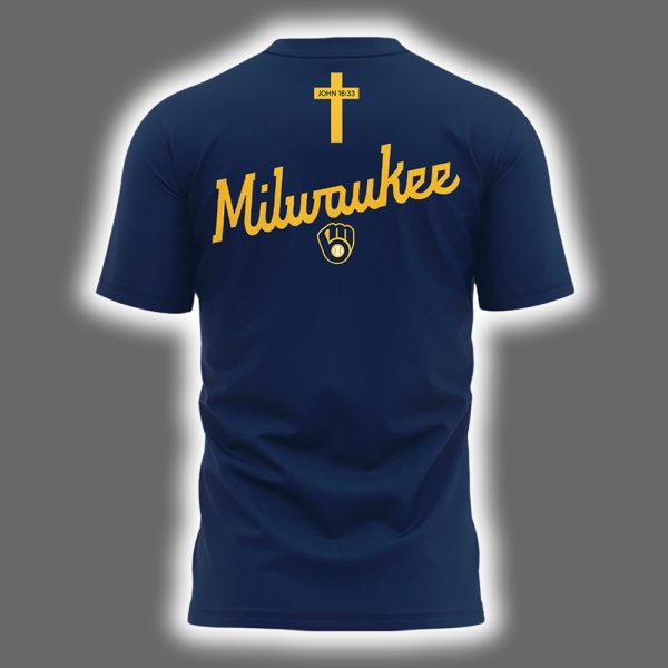 2025 Jesus Won Brewers Two Sided Shirt 3