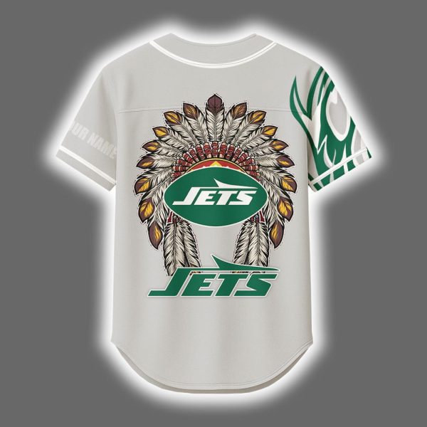 2025 Jets x Native American Personalized Jersey 3