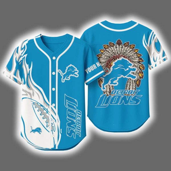 2025 Lions x Native American Personalized Jersey