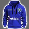 2025 Mariners Est 1977 Quarter Zip Hoodie