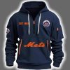 2025 Mets Est 1962 Quarter Zip Hoodie 2