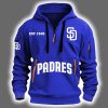 2025 Padres Est 1969 Quarter Zip Hoodie