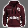 2025 Padres Est 1969 Quarter Zip Hoodie 4