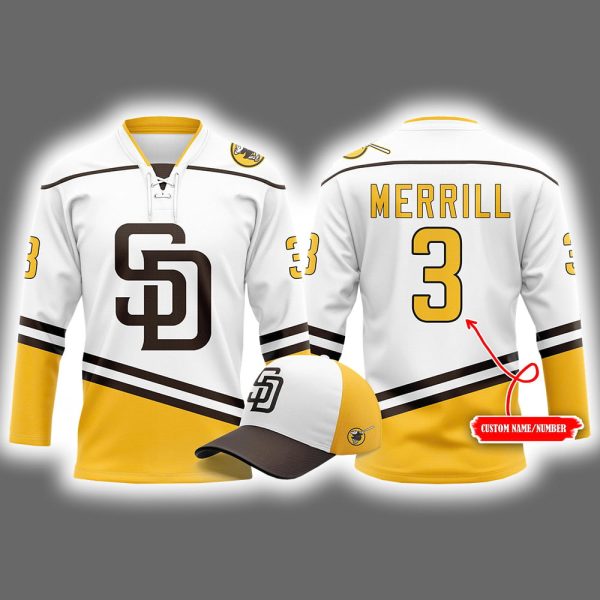 2025 Padres Jackson Merrill Hockey Night Jersey Giveaway