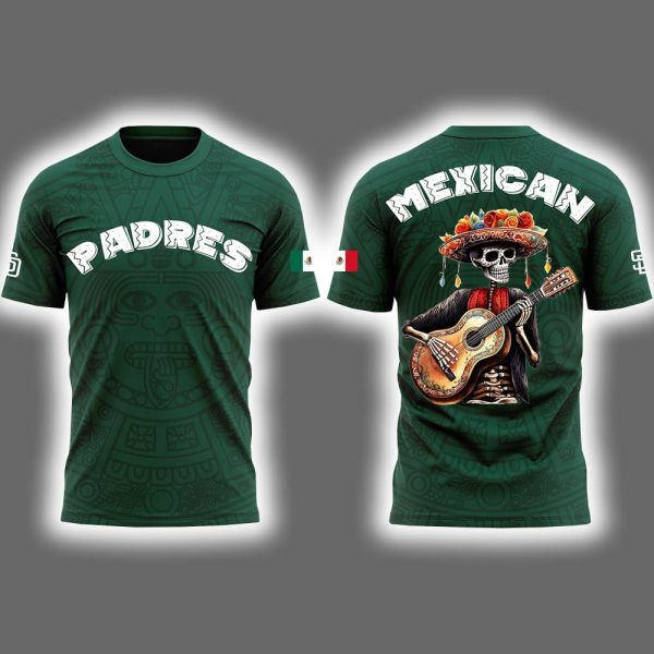 2025 Padres x Mexican Heritage Celebration Shirt