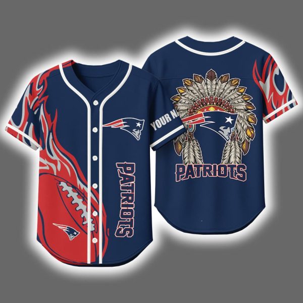 2025 Patriots x Native American Personalized Jersey