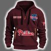 2025 Phillies Est 1883 Quarter Zip Hoodie 4