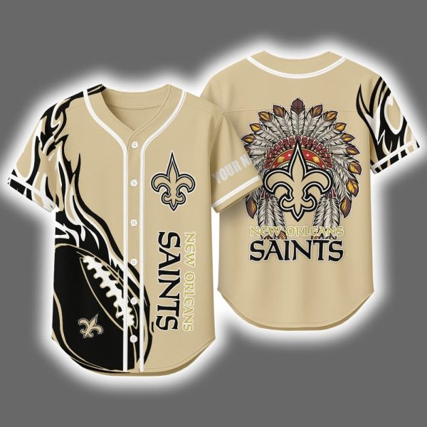 2025 Saints x Native American Personalized Jersey