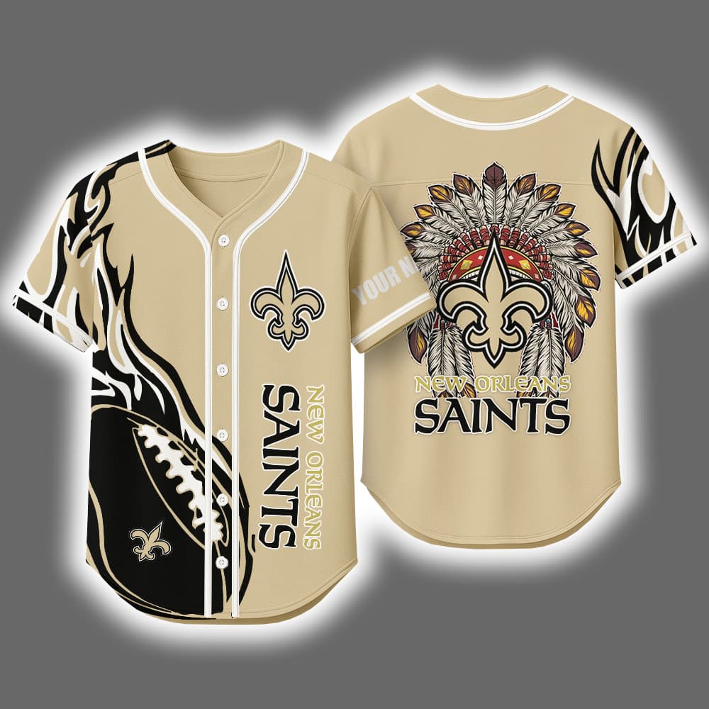 2025 Saints x Native American Personalized Jersey 2025 Saints x Native American Personalized Jersey