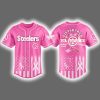 2025 Steelers x Breast Cancer Awareness Month Baseball Jersey
