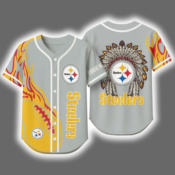 2025 Steelers x Native American Personalized Jersey