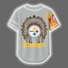 2025 Steelers x Native American Personalized Jersey 3