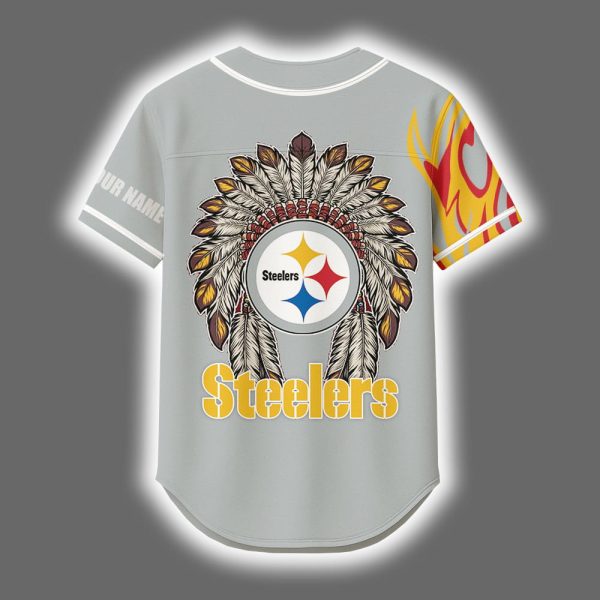 2025 Steelers x Native American Personalized Jersey 3