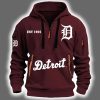 2025 Tigers Est 1901 Quarter Zip Hoodie 4