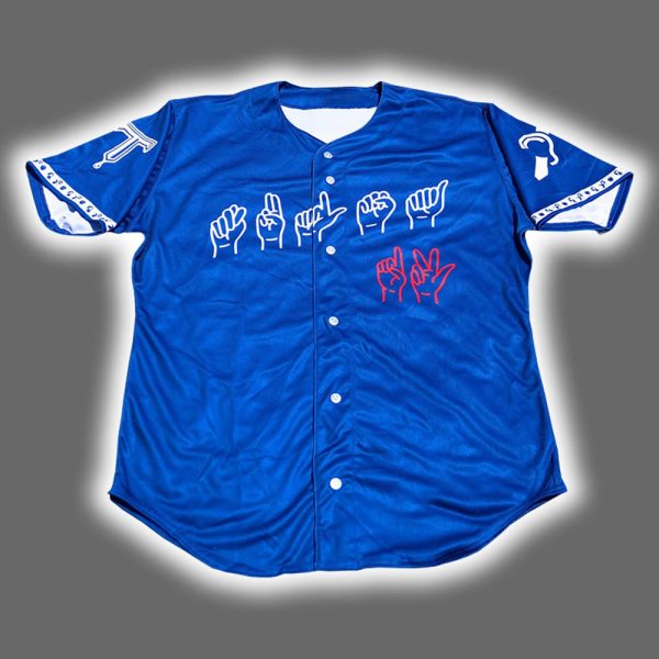 2025 Tulsa Drillers Celebrating Hearing Loss Awareness Night Jersey