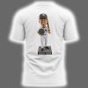 2025 Yankees Aaron Judge MVP Bobblehead Two Sided Shirt 3