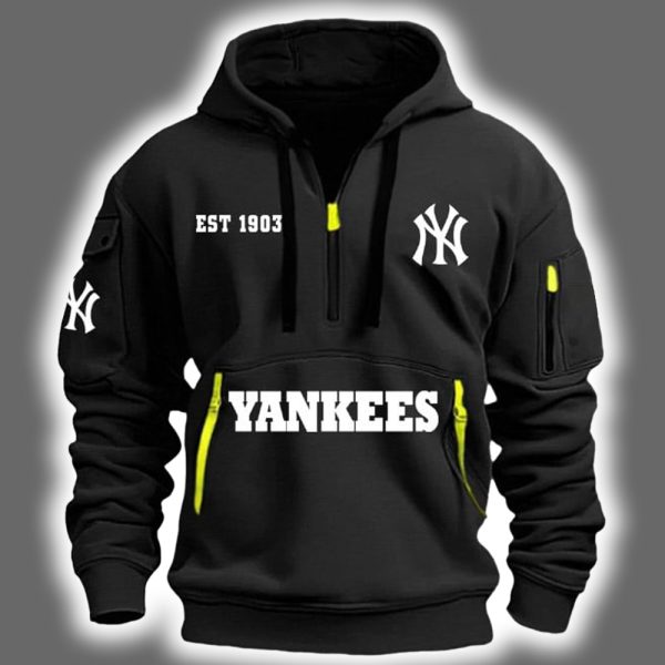 2025 Yankees Est 1903 Quarter Zip Hoodie 3